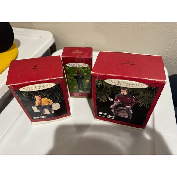 Hallmark Star Tek Christmas Ornaments - Picture 5 of 10